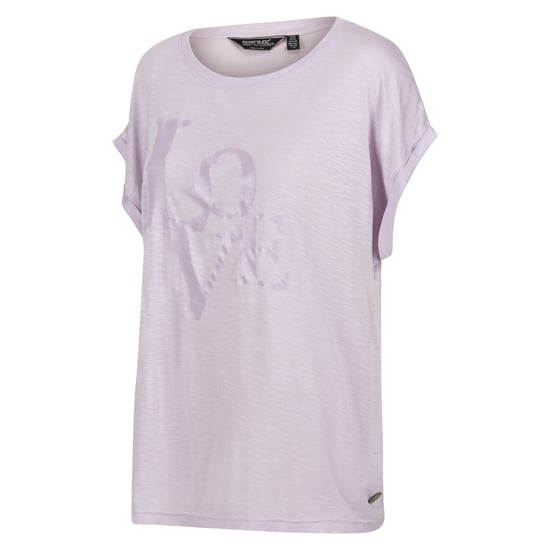 Regatta Womens/Ladies Roselynn Love T-Shirt (Pastel Lilac)