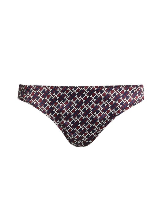 Tommy Hilfiger Monogram Satin Brief