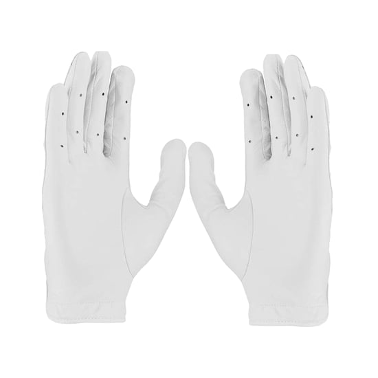 Nike Womens/Ladies Tour Classic III Leather 2020 Right Hand Golf Glove (White/Black) - Image 2