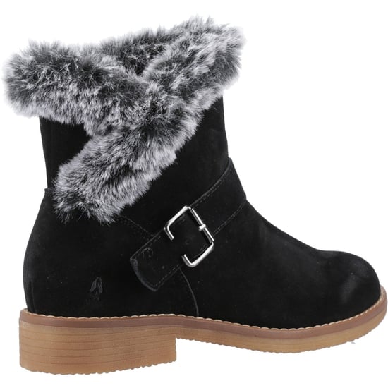 Hush Puppies Hannah Suede Women's Black Boots - Image 2