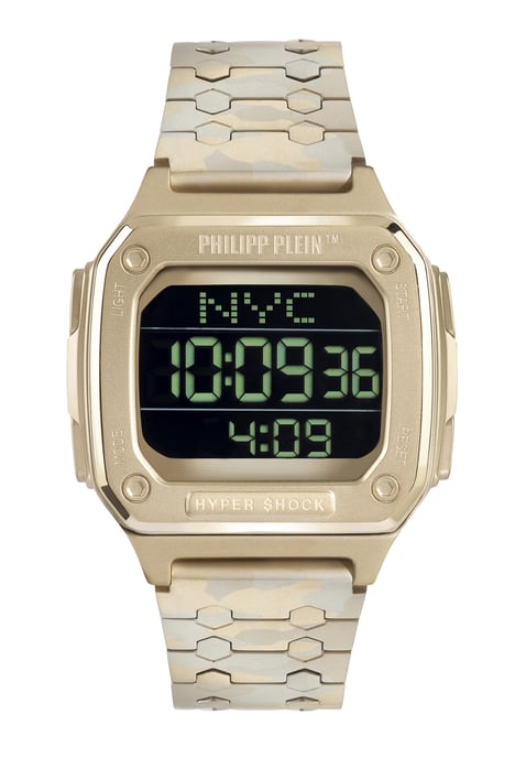 Philipp Plein Hyper $hock Men's Gold Watch PWHAA1021 - Image 1
