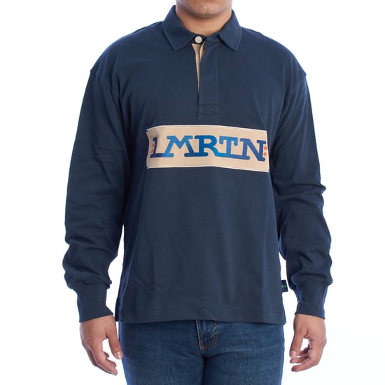 Over Fit Long Sleeve Polo UMP316-JS305 Men