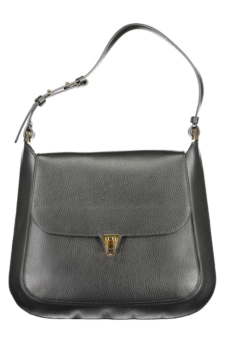 Coccinelle Dames Zwarte Leren Handtas - Image 1
