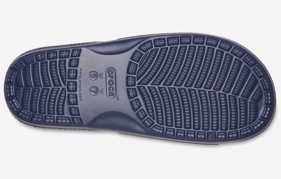 Crocs Classic Crocs Slide Klassisk Slide Eva Marinblå Slides - Image 4