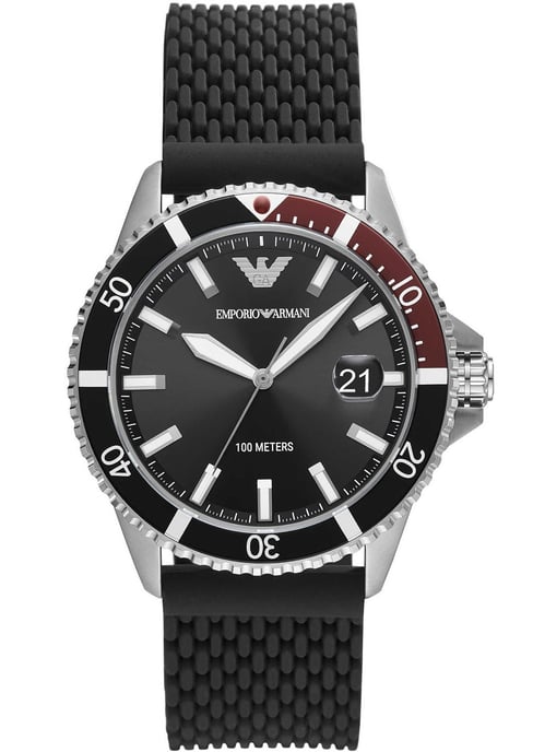 Emporio Armani Diver Men's Black Watch AR11341