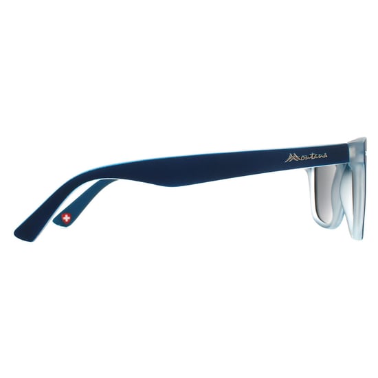 Montana Square Unisex Navy Blue Rubbertouch Grey Polarized MP41 Sunglasses