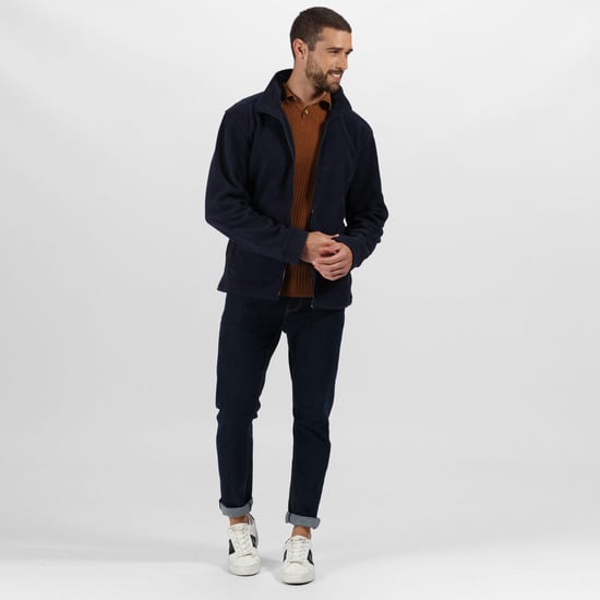 Regatta Mens Thor 300 Full Zip Fleece Jacket (Navy)