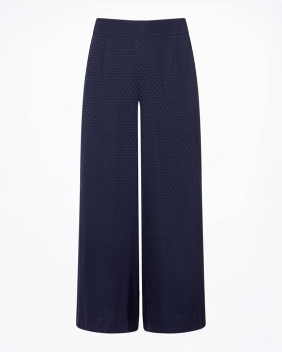Spot Jacquard Circular Culotte