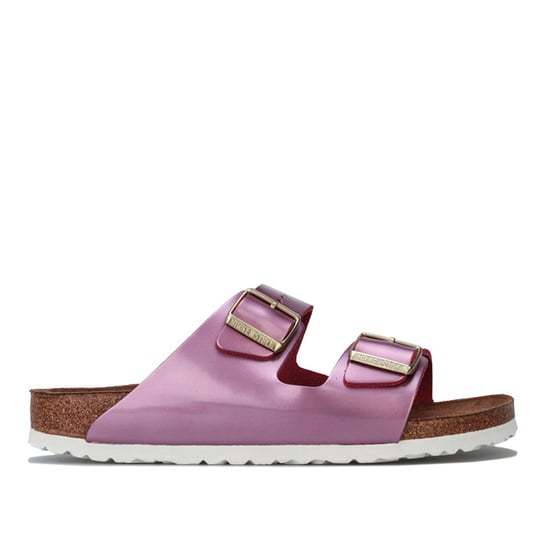 Women's Birkenstock Arizona Soft Footbed Sandals Narrow Width in Pink