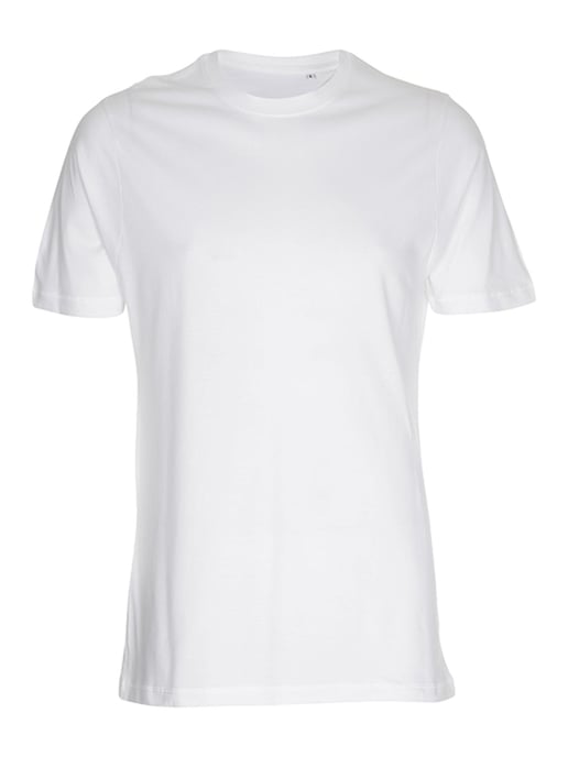 Biologisch Basic T-Shirt - Wit - Image 4