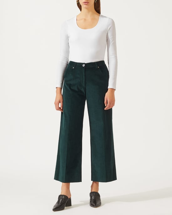 Double Front Scoop Tee