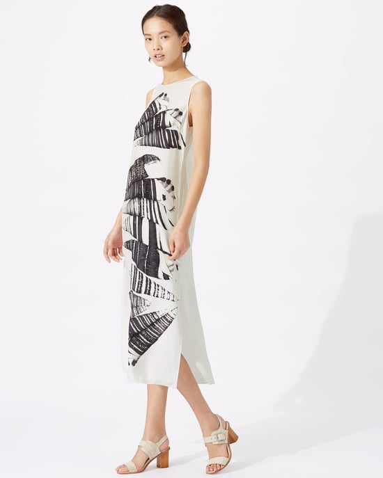 Cerith Stripe Silk Midi Dress
