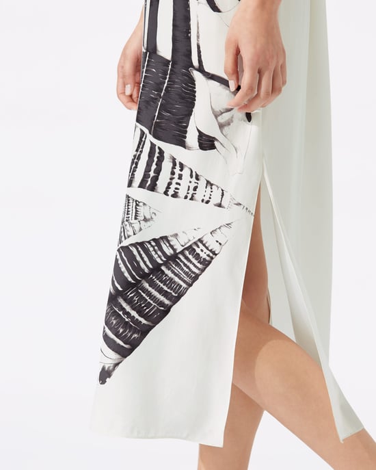 Cerith Stripe Silk Midi Dress