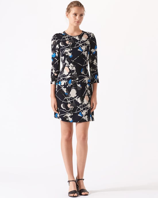 Floral Thistle Iris Dress
