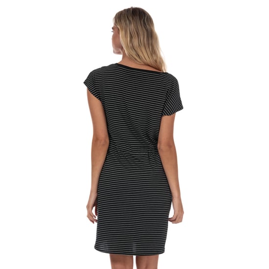 Women's Vero Moda April Stripe Dress in Black-White