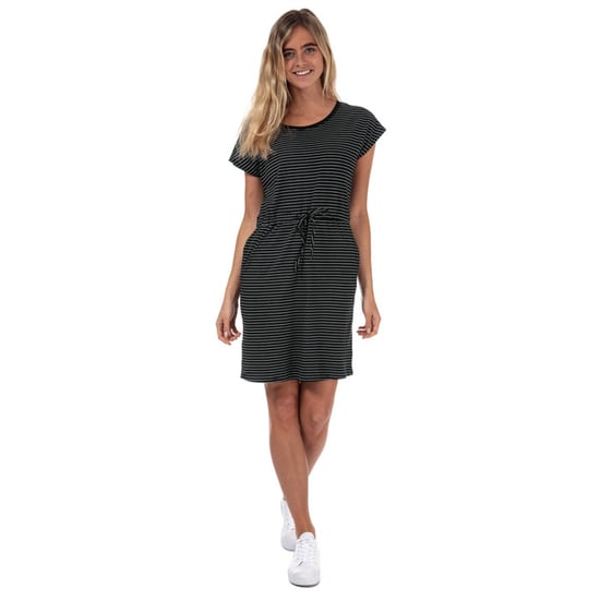 Women's Vero Moda April Stripe Dress in Black-White