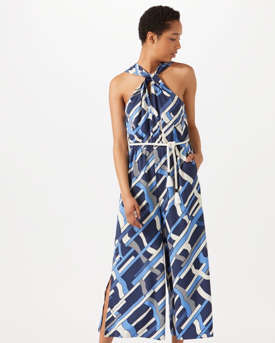 Graphic Weave Jumpsuit