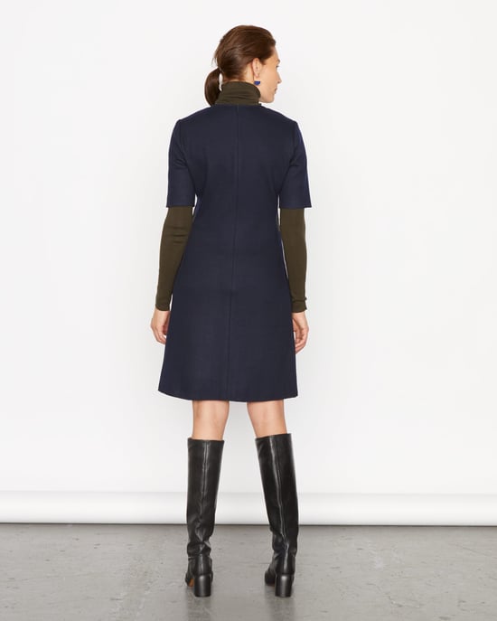 Wool Shift Dress