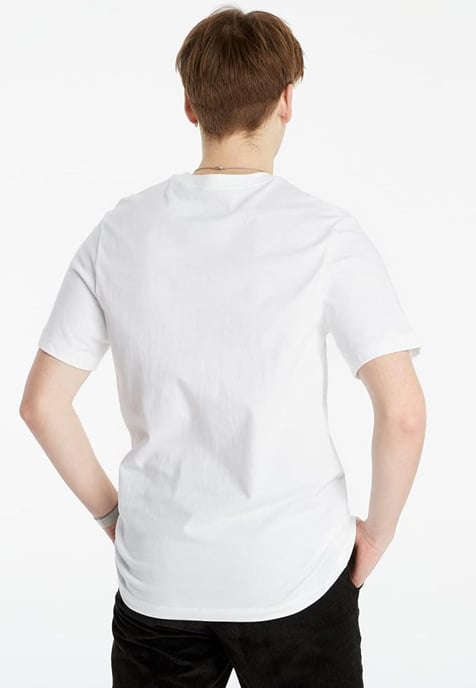 Nike Swoosh Logo T Shirt in White - Image 2