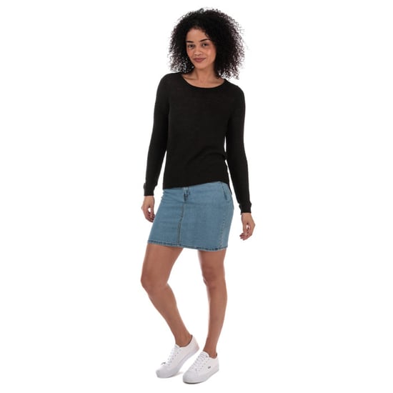 Women's Vero Moda Hot Seven Denim Skirt in Light Blue