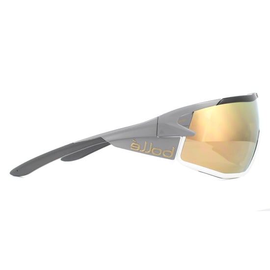 Bolle Sunglasses B-Rock Pro 12629 Shiny Black Brown Gold - Image 4