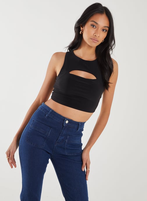 Letterbox Slinky Crop Top