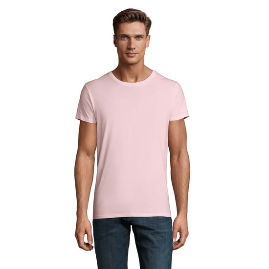 SOLS Heren Crusader Organisch T-shirt (Lichtroze) - Image 4