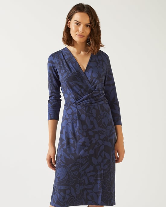 Woodland Floral Jersey Dress