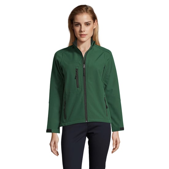 SOLS Dames/dames Roxy Soft Shell Jacket (ademend, winddicht en waterbestendig) (Fles groen) - Image 6