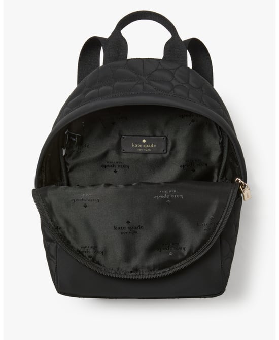 Spade Flower Quilted Spade Flower Quilted Poly Small Dome Backpack