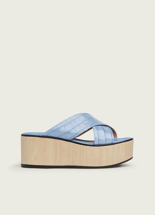 LK Bennett Sandra Casual Sandals, Hyacinth