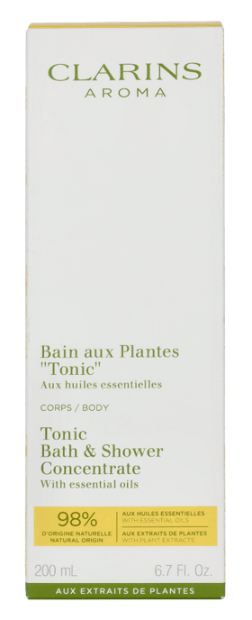 Clarins Tonic Bath & Shower Concentrate 200 ml - Image 2