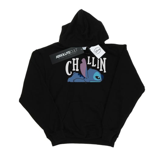 Disney Heren Lilo en Stitch Chillin Hoodie (Zwart) - Image 1
