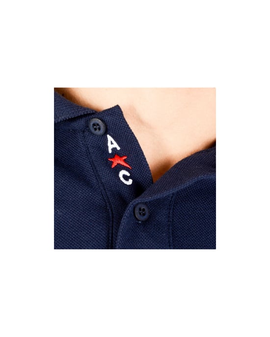 Andrew Charles By Andy Hilfiger Mens Polo ALABAMA NAVY