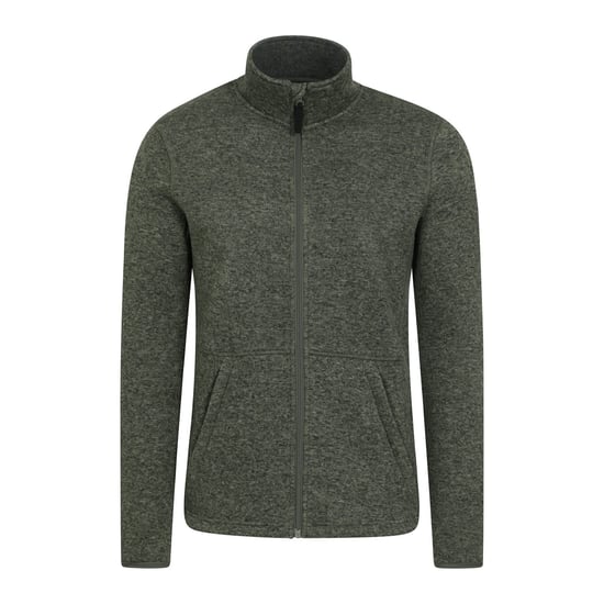 Mountain Warehouse Heren Idris III Full Zip Fleecejack (Groen) - Image 1