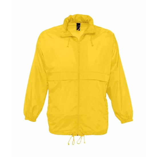 SOLS Unisex Surf Windbreaker Lightweight Jacket (Gold) - Image 1