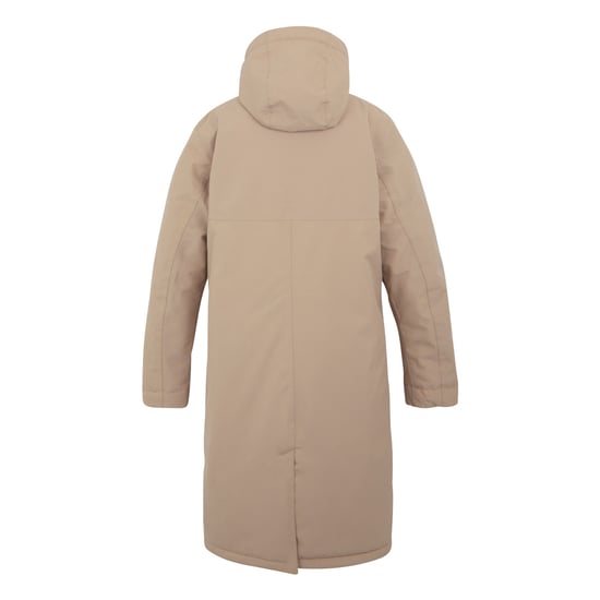 Regatta Womens/Ladies Yarli Longline Waterproof Jacket (Warm Taupe/Light Vanilla)