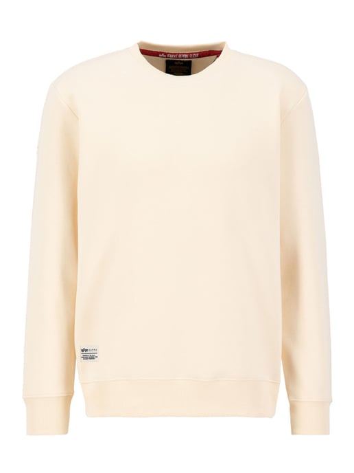 Men's Alpha industries Dragon Emb Sweater in White - Image 2