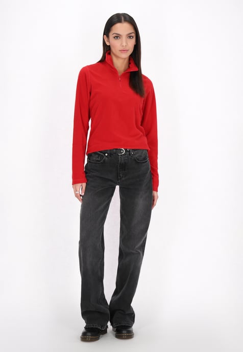 Mymo Fleece trui Dames rood - Image 2