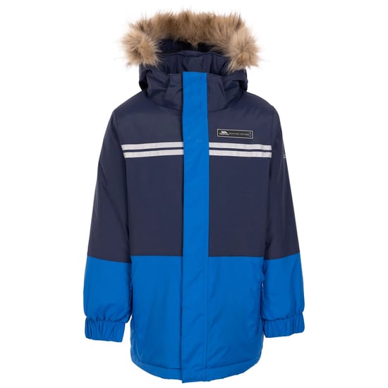 Trespass Childrens/Kids Laytone Raincoat (Navy Blue)