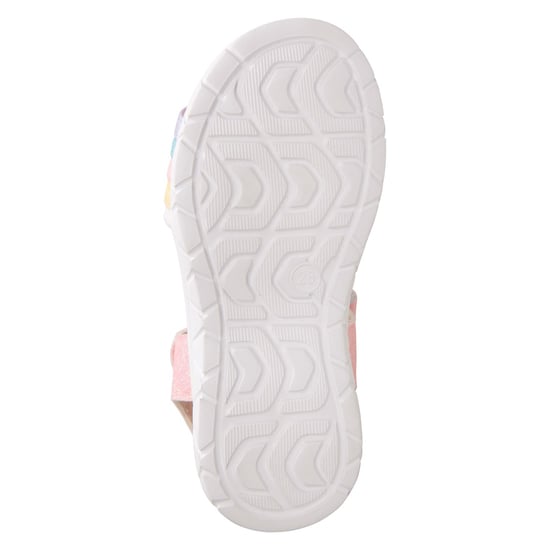 Mountain Warehouse Girls Rainbow Leather Sandals (Pink) - Image 6