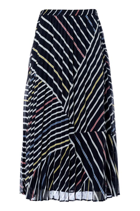 Norita Print Rok Zwart / Multi - Image 2