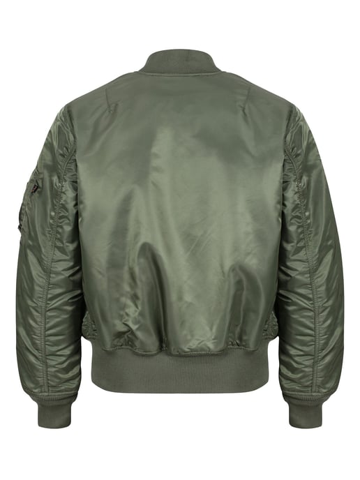 Alpha Industries Heren MA-1 Bomber Jacket in Sage Green - Image 6