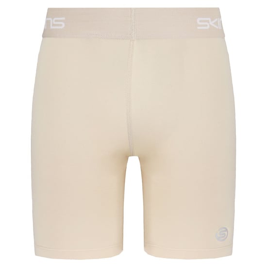 Skins DNAmic Force Mens Beige Compressiong Half Tights Shorts DF00011179002