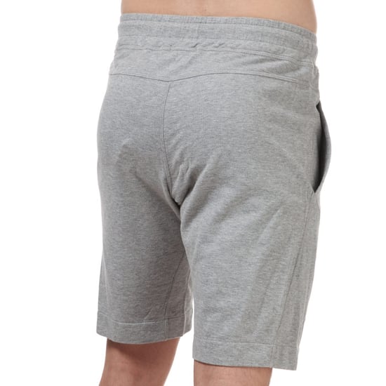 Men's C.P. Company Light Fleece Jog Shorts in Grey