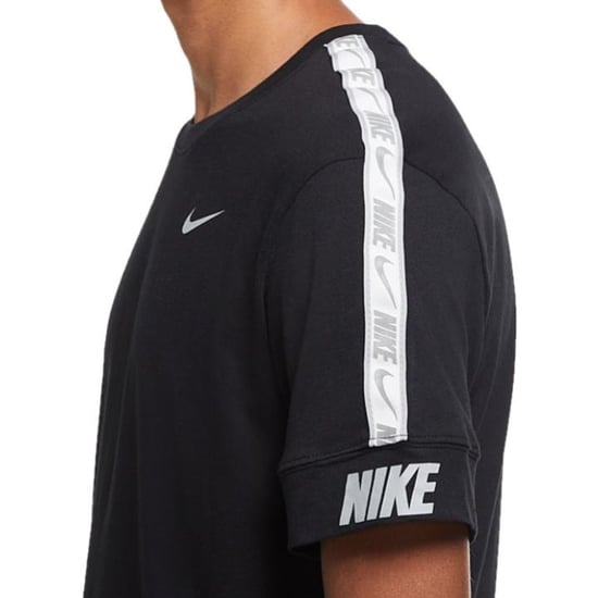 Nike Heren NSW Repeat T-shirt Zwart - Image 3