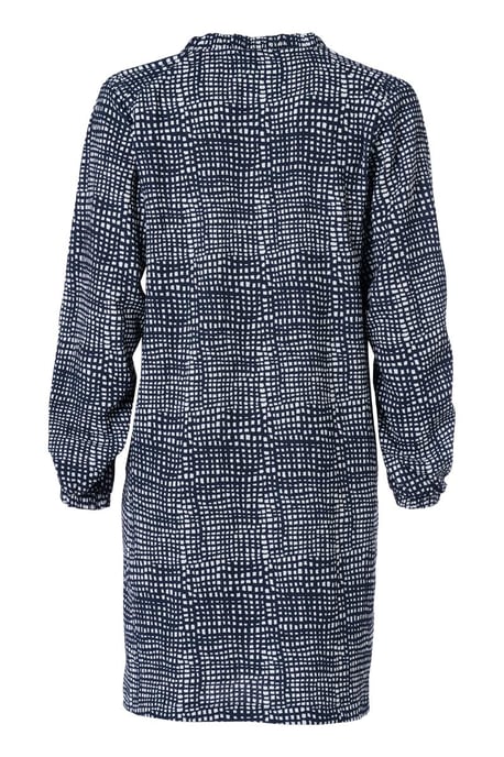 Cecile Print Tuniek Navy / Wit