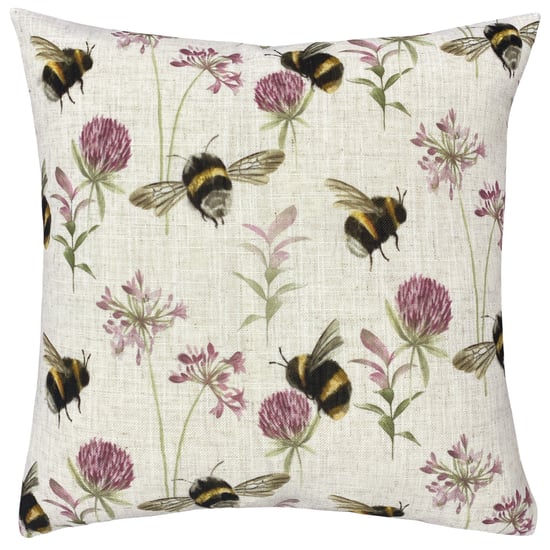 Country Bee Garden Feather Filled Cushion