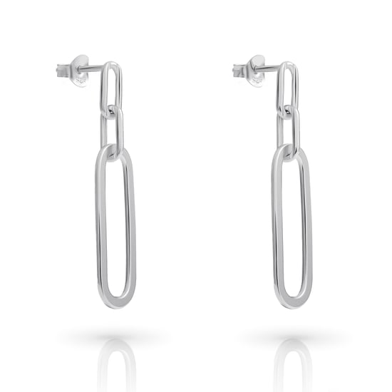 Orphelia 'Essence' Women's 925 Sterling Silver Set: Necklace + Earrings - Silver SET-7560 - Image 4