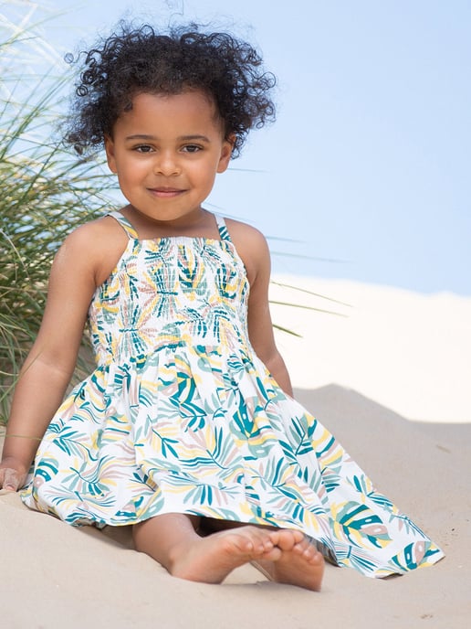 Kite Clothing Rainforest Shirred Sun Dress